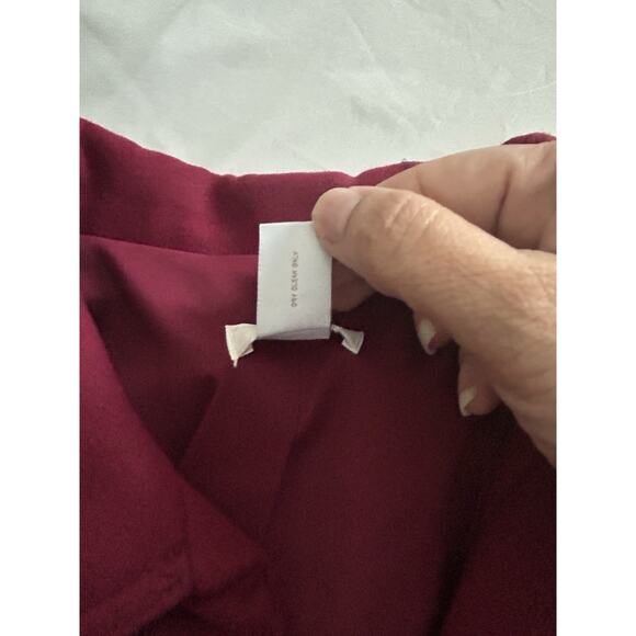 Chico's Heavyweight Short Jacket Blazer Womens Size Large Red Classic - Picture 4 of 7